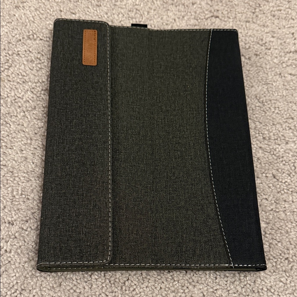Black and Gray Laptop Sleeve